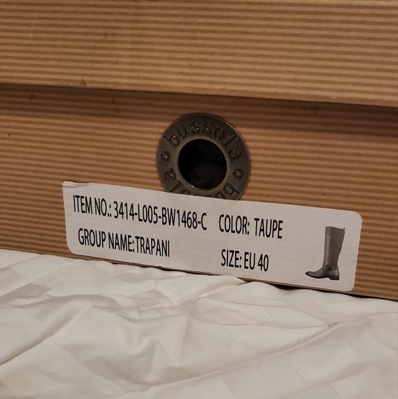 Bussola Taupe Leather Trapani Boots - Picture 16 of 16